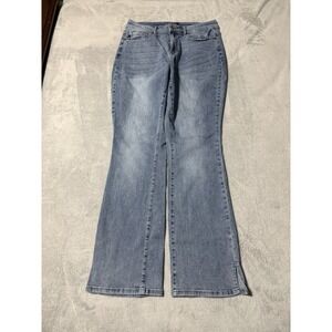 Judy Blue Slim Bootcut Womens 16W Jeans Blue Stretch Western Zipper 32x32